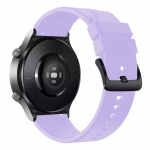 Hurtel Silikoninė apyrankė Huawei Watch GT 2/3/4/2 Pro/3 Pro/4 Pro/GT 2e 46mm - violetinės spalvos