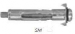 Koelner MOLLY M5x65 VARŽTAI K/G PLOKTOMS (100 Vnt.)