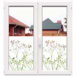 Dekoratyvinė balta matinė lipni plėvelė DECO33