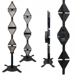 EVOLIGHTS LUMEN ONE 6x60W WW + 96x0,5W RGB LED ref. (Atnaujinta)