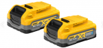 Akumuliatorius DeWalt DCBP318S2-XJ; 18 V; 3,5 Ah; Li-ion; 2 vnt.