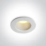 7W LED įleidžiamas &scaron;viestuvas, baltas, 3000/4000/5000K, 10107ED/W/V