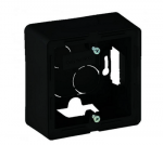 Legrand 754066 VALENA LIFE vienguba vir&scaron;tinkinė dėžutė, juoda 754066