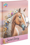 Moxy - Horse secret diary with key & lock A5, 60 sheets (190008)