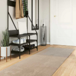 Vidutinio plauko mink&scaron;tas ir plaunamas kilimas HUARTE Smėlio