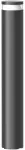 12W LED pastatomas lauko &scaron;viestuvas BOLLARD 360, juodas, 4000K, 330&deg;x50&deg;, IP66