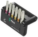 Wera Werkzeuge Wera 05056470001, 6 vnt., Torx Plus, TX20, TX25, TX30, TX40, 78 g, Čekija