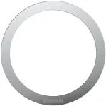 Baseus Halo magnetinis žiedas telefonams, MagSafe (Sidabrinis)