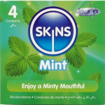 Skins Mint Premium Latex Intimate Protection 4-Pack Ultra Thin
