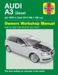 KNYGA Audi A3 Diesel (Apr 08 - Sept 12) Haynes Repair Manual