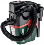 Metabo 602029850, Būgninis dulkių siurblys, Sausas ir drėgnas valymas, Dulkių mai&scaron;elis, 6 l, HEPA, Filtravimas