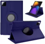 Dėklas na tablet 4kom.pl Dėklas OBROTOWE do Xiaomi Pad 7 / Pad 7 PRO 11.2 podstawka zamykane pokrowiec, tamsiai mėlyna