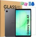 SUPERO Grūdintas stiklas skirtas Samsung Galaxy Tab A11 SM-X110 / A9 X135 - ochrona ekranu 9H, pełne pokrycie, oleofobowe