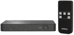 Marmitek Connect 740 &ndash; HDMI perjungiklis 8K 60Hz &ndash; 4K 120Hz &ndash; HDMI 2.1 &ndash; 4 įėjimai / 1 i&scaron;ėjimas, HDMI, Juodas, 120 Hz, 48 Gbit/s, 7680 x 4320 pikselių, 8K Ultra HD