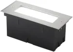 12W LED įleidžiamas į grindinį &scaron;viestuvas WALK, nikelio sp., 4000K, IP54