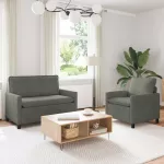 Sofa Sofos komplektas 2 vnt. &Scaron;viesiai pilka Audinys