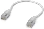 Ubiquiti UACC-Cable-Patch-EL-C6A-0.15M-W-24, 0,15 m, Cat6a, RJ-45, RJ-45, permatoma, balta