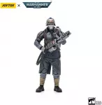 Sega Figūrėlė Warhammer 40k Astra Militarum Death Korps of Krieg veteranų būrio gvardietis su liepsnosvaidžiu 1/18 10 cm
