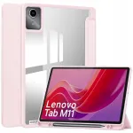 Plano&scaron;inio kompiuterio dėklas 4kom.pl Smart Crystal Case skirtas Lenovo Tab M11 TB330FU 10.95'' (rožinis)