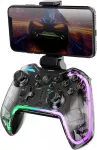 Mars Gaming belaidis žaidimų valdiklis Bluetooth 5.0 su RGB ap&scaron;vietimu MGPBT2