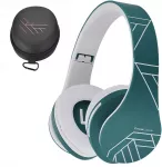 PowerLocus belaidės ant ausų dedamos Bluetooth 5.0 ausinės su mikrofonu P2