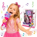 Vaiki&scaron;kas karaoke mikrofonas Tobbi-Toys, rožinis