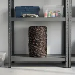 Daugiafunkcinė buitinė virvė 2 mm 500 m Juoda ir raudona PP