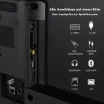 Jvc 32 colių televizorius Android Tv (full Hd Smart Tv, Hdr, trigubas imtuvas, Google Play Store) Lt-32vaf3355