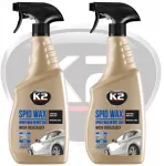 K2 _ 2 x Spid Wax 750 ml _ va&scaron;kas džiovinimui ir lako apsaugai _ K087m