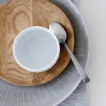 Rosenthal Joyn, baltas, 20 dalių porcelianinių indų rinkinys, lėk&scaron;tės, dubenys, puodeliai su rankena, lengvas ir natūralus įvaizdis, modernus ir miesto akcentas, galima plauti indaplovėje ir naudoti mikrobangų krosnelėje