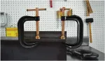 Bessey Cdf410c 245/150 C-veržtuvas, juodas/bronzos spalvos, 50-245 mm