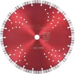 Turbo deimantinis pjovimo diskas su angomis, plienas, 300mm