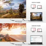 Displayport 1.2 ilginamasis kabelis 2k/144hz 4k/60hz, bolaazul displayport jungtis i&scaron; vyri&scaron;kos į moteri&scaron;ką dp ilginamąjį kabelį su skląsčiais 3m/10ft, palaiko oculus rifts valve not