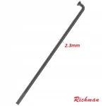 Spokes, nipliai e-bike 2,3 mm Richman S13 juodi 272 mm