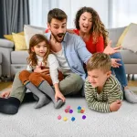 Mizijia Gongi korėjieti&scaron;kas žaidimas, tradicinis korėjieti&scaron;kas žaidimas su dėklu, squd žaidimo žaidimai, Gongi akmenys, squd žaidimo rinkinys, jack žaidimas klasikinis rankų ir akių koordinacijos lavinimas vaikams