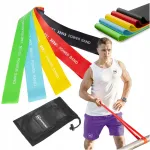 Sport Blast mini band pasiprie&scaron;inimo gumos treniruotėms, rinkinys 5 vnt., vyri&scaron;kos