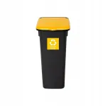&Scaron;iuk&scaron;liadėžė rū&scaron;iavimui plastikui, plastmasėms, geltonas Flap 73l