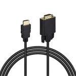 Mmobiel Hdmi į Vga kabelis Hdmi Male į Vga Male D-sub 15 Pin M/m paauksuotas 1.8 m