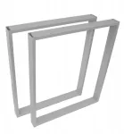 Loft stalo kojos 60x72 cm, pilkos, 2 vnt., plienas