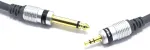 Vitalco 3,5 mm stereo į 6,3 mm mono jack kabelis 1,5 m 3,5 stereo aux į didelį mono 6,3 jack ki&scaron;tuko audio adapterį
