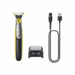 Philips Shaver | QP2734/23 OneBlade 360 | Operating time (max) 60 min | Wet & Dry | Lithium Ion | Green/Gray