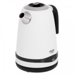 Adler | Kettle | AD 1295w | Electric | 2200 W | 1.7 L | Stainless steel | 360&deg; rotational base | White