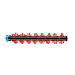 Bissell | Area rug and carpet brush roll | No ml | 1 pc(s) | Red/Black | 2379
