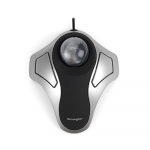 Kensington Orbit Optical Trackball Laidinė pelė su rutuliniu manipuliatoriumi, Sidabrinė | 64327EU