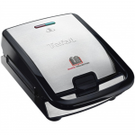 TEFAL | Sandwich Maker | SW854D | 700 W | Number of plates 4 | Number of pastry 2 | Black/Stainless steel | SW854D16
