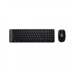 Logitech | Combo Wireless Keyboard and Mouse | MK220 | Keyboard and Mouse | Wireless | Mouse included | US | Black | N/A | 920-003161