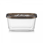 Caso Glass Vacuum Container with Plastic Lid | VacuBoxx Eco M | Transparent | 01166