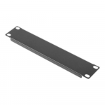 Lanberg 10" blanking panel 1U | Black | AK-1403-B