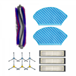 Midea Spare Parts Kit: Side Brush&times;6pcs, Main Brush&times;1pc, HEPA Filter&times;3pcs, Mopping Cloth&times;2pcs for M7 | Midea | 12175000A43592