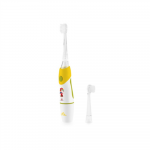 ETA Toothbrush | Sonetic ETA071090050 | Battery operated | For kids | Number of brush heads included 2 | Number of teeth brushing modes 1 | Yellow/White